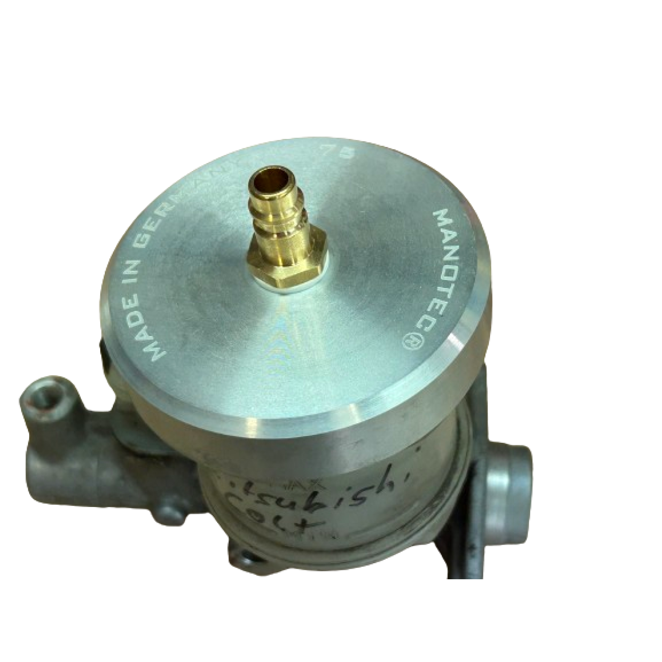 Adapter Nr. 75 montiert