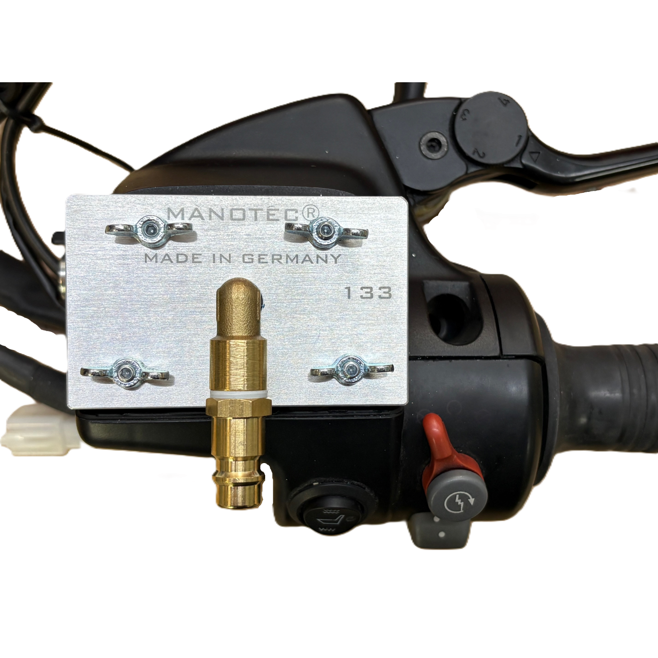 Adapter 133 montiert Lenker