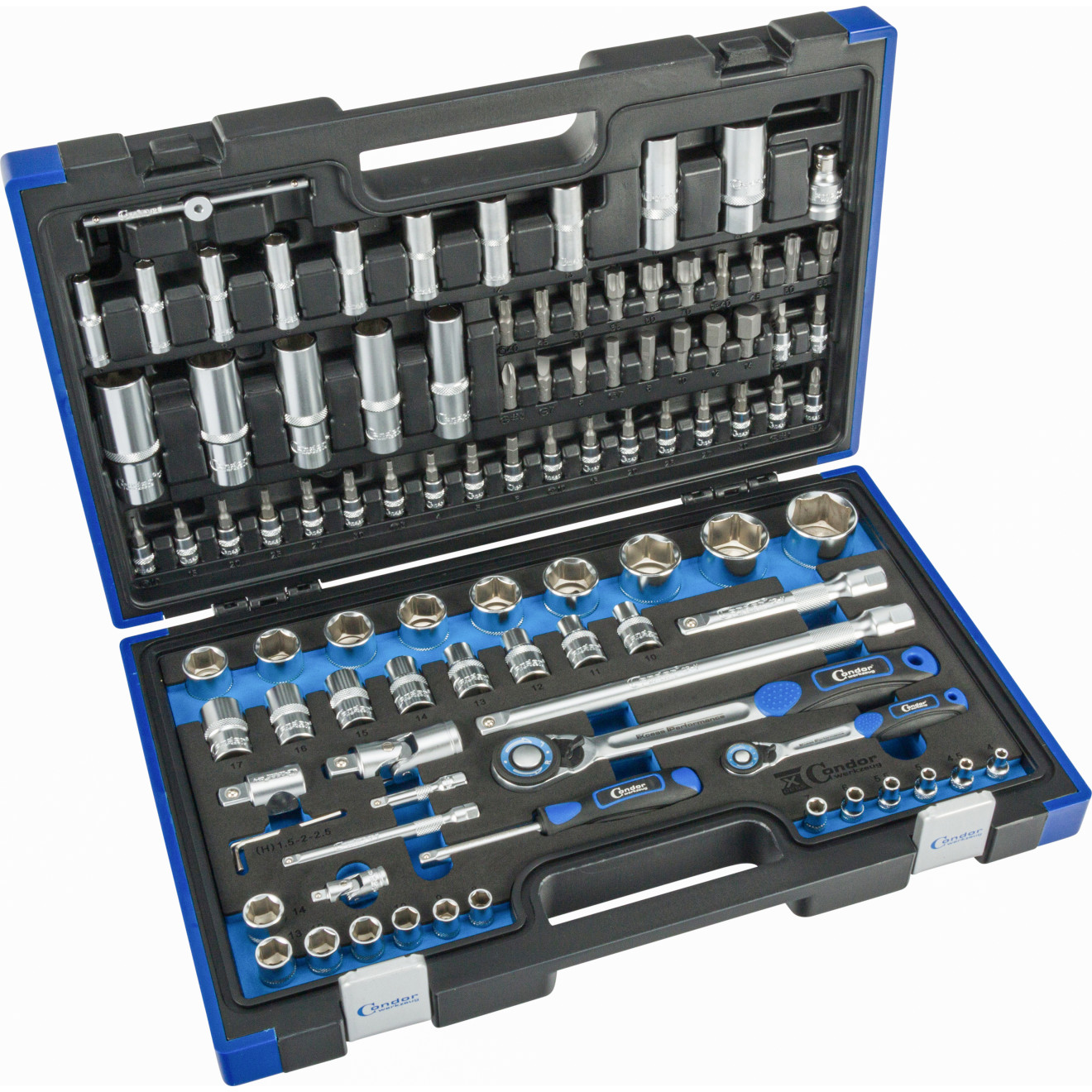 Steckschlüsselkoffer 98 Teile