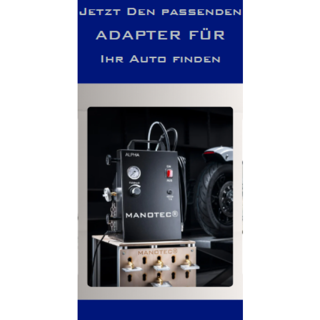 MANOTEC® Adapter Nr. 46, BJ 37, passend z.B. Fiat Spider, Mazda MX 5 ab 2015, u.v.m.
