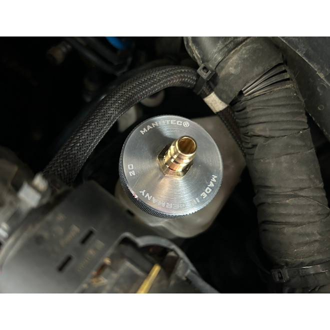 MANOTEC® Adapter Nr. 20 montiert Fiat 500