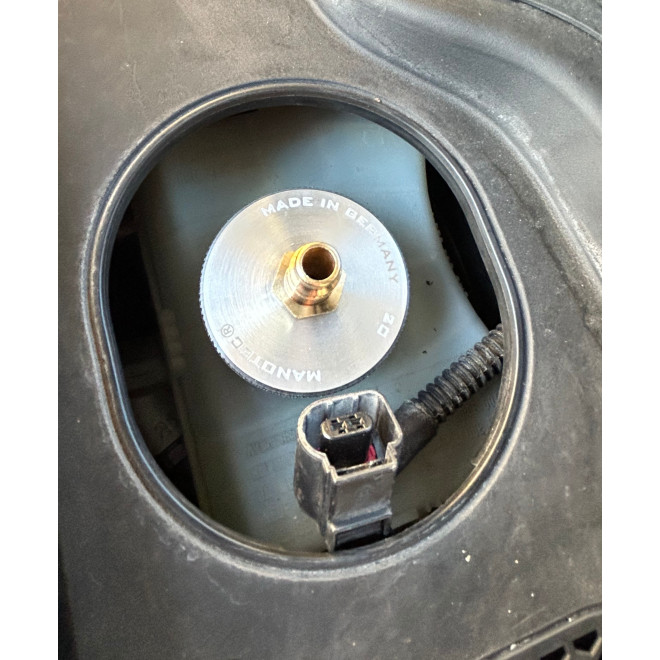 MANOTEC® Adapter Nr. 20 montiert Audi