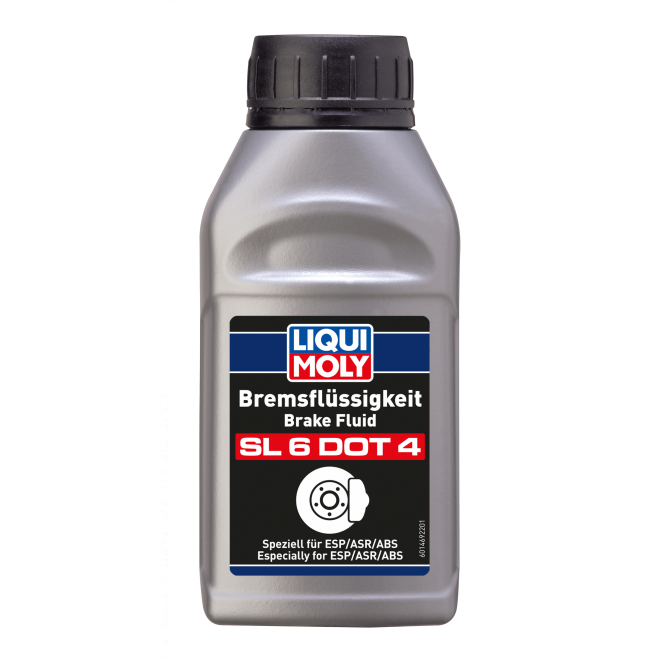 Bremsflüssigkeit Liqui Moly SL6 DOT 4, 0,25 Liter Flasche