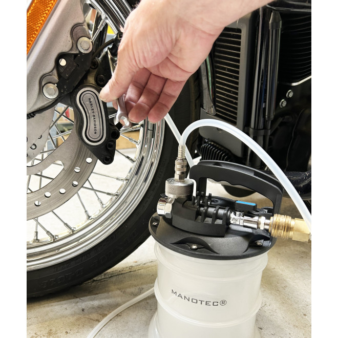 Bundle MANOTEC® Vakuum Bremsenentlüfter mit Nachfüllsystem