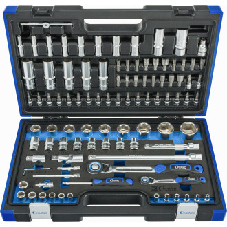 98-teiliges Steckschlüssel Set im Koffer