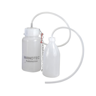 Bundle MANOTEC® ERS-5 Satz, Bremsenentlüftungsgerät inkl. Absaug- und Auffangflasche mit Halter Made in Germany