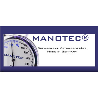MANOTEC® BEG ALPHA 5, bis 10 Liter Gebinde, Bremsenentlüftungsgerät Made in Germany