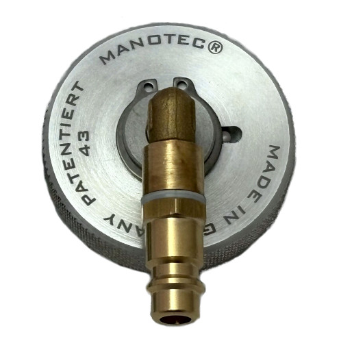 MANOTEC® Adapter Nr. 43W, BJ 36, Winkel passend z.B. Chevrolet, GM, Opel Astra K Irmscher, Tesla u.v.m.