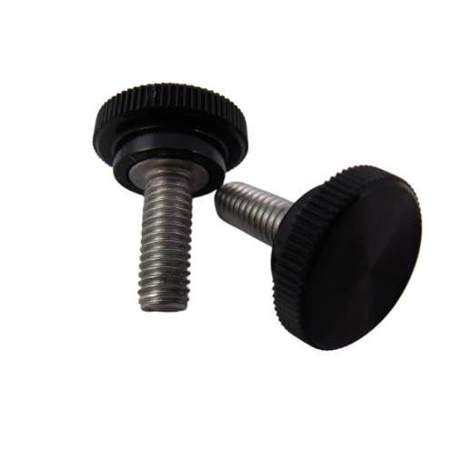 Rändelschraube VA, passend MANOTEC® Adapter Serie MCV