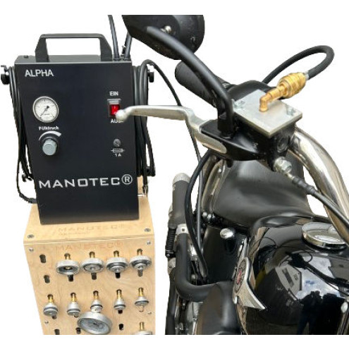 MANOTEC® Motorrad Adapter Nr. 114, PL 114, passend z.B. Harley Davidson Softail Modelle z.B Fat Boy, u.v.m.