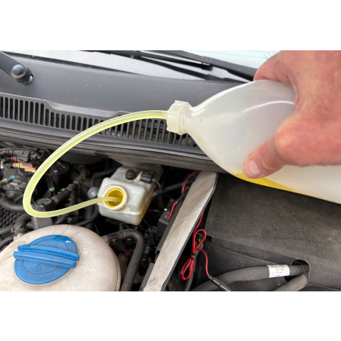 MANOTEC® Absaugflasche| für 0,5 Liter Bremsflüssigkeit